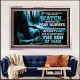 BE COUNTED WORTHY OF THE SON OF MAN  Custom Inspiration Scriptural Art Acrylic Frame  GWAMAZEMENT10321  