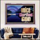 WITH A LOUD VOICE GLORIFIED GOD  Printable Bible Verses to Acrylic Frame  GWAMAZEMENT10349  