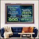 ETERNAL LIFE IS TO KNOW AND DWELL IN HIM CHRIST JESUS  Church Acrylic Frame  GWAMAZEMENT10395  
