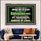 OUR SALVATION IS NEARER PUT ON THE ARMOUR OF LIGHT  Church Acrylic Frame  GWAMAZEMENT10404  