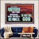 OPRRESSING THE POOR IS AGAINST THE WILL OF GOD  Large Scripture Wall Art  GWAMAZEMENT10429  