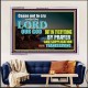 CEASE NOT TO CRY UNTO THE LORD  Encouraging Bible Verses Acrylic Frame  GWAMAZEMENT10458  