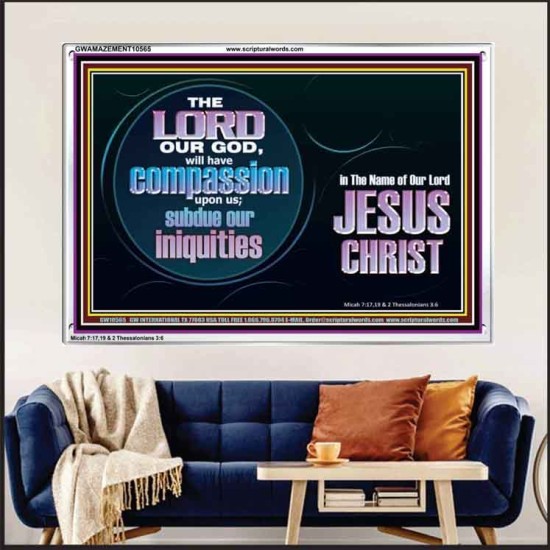 HAVE COMPASSION UPON US O LORD  Christian Paintings  GWAMAZEMENT10565  