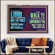 WALK YE IN ALL THE WAYS I HAVE COMMANDED YOU  Custom Christian Artwork Acrylic Frame  GWAMAZEMENT10609B  