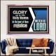 THE HEART OF THEM THAT SEEK THE LORD REJOICE  Righteous Living Christian Acrylic Frame  GWAMAZEMENT10657  