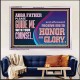 ABBA FATHER PLEASE GUIDE US WITH YOUR COUNSEL  Ultimate Inspirational Wall Art  Acrylic Frame  GWAMAZEMENT10701  