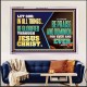 LET GOD IN ALL THINGS BE GLORIFIED THROUGH JESUS CHRIST  Christian Wall Décor  GWAMAZEMENT12070  