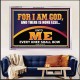 UNTO ME EVERY KNEE SHALL BOW  Scripture Wall Art  GWAMAZEMENT12176  