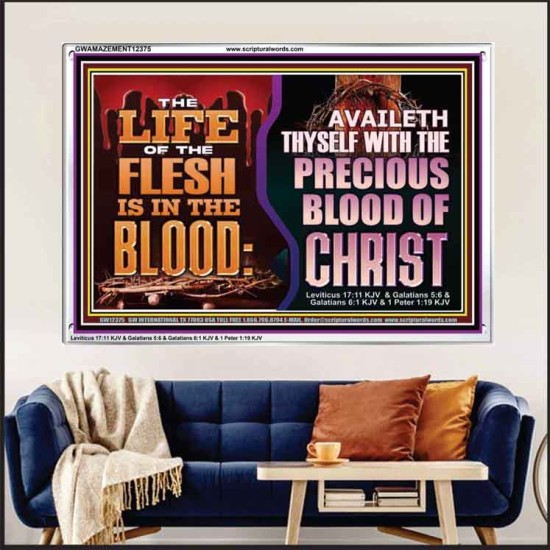 AVAILETH THYSELF WITH THE PRECIOUS BLOOD OF CHRIST  Children Room  GWAMAZEMENT12375  