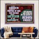 CHOSEN ACCORDING TO THE PURPOSE OF GOD THE FATHER THROUGH SANCTIFICATION OF THE SPIRIT  Church Acrylic Frame  GWAMAZEMENT12432  