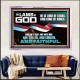 THE LAMB OF GOD LORD OF LORD AND KING OF KINGS  Scriptural Verse Acrylic Frame   GWAMAZEMENT12705  