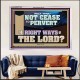 WILT THOU NOT CEASE TO PERVERT THE RIGHT WAYS OF THE LORD  Righteous Living Christian Acrylic Frame  GWAMAZEMENT13061  
