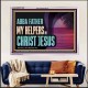 ABBA FATHER MY HELPERS IN CHRIST JESUS  Unique Wall Art Acrylic Frame  GWAMAZEMENT13095  