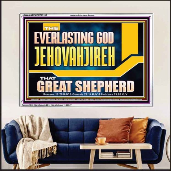 EVERLASTING GOD JEHOVAHJIREH THAT GREAT SHEPHERD  Scripture Art Prints  GWAMAZEMENT13102  