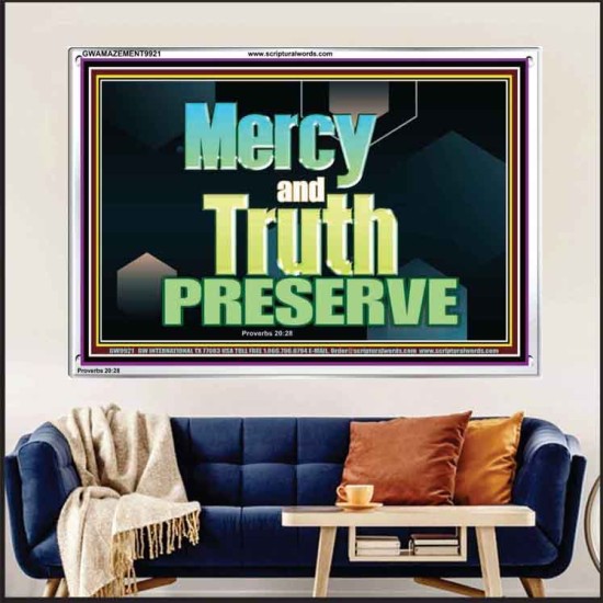 MERCY AND TRUTH PRESERVE  Christian Paintings  GWAMAZEMENT9921  