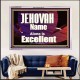 JEHOVAH NAME ALONE IS EXCELLENT  Christian Paintings  GWAMAZEMENT9961  