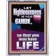 LET RIGHTEOUSNESS BE YOUR GUIDE  Unique Power Bible Picture  GWAMAZEMENT10001  