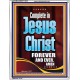 COMPLETE IN JESUS CHRIST FOREVER  Children Room Portrait  GWAMAZEMENT10015  