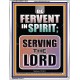 BE FERVENT IN SPIRIT SERVING THE LORD  Unique Scriptural Portrait  GWAMAZEMENT10018  