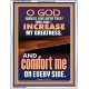 O GOD INCREASE MY GREATNESS  Church Portrait  GWAMAZEMENT10023  