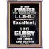 LET THEM PRAISE THE NAME OF THE LORD  Bathroom Wall Art Picture  GWAMAZEMENT10052  "24x32"