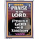 PRAISE GOD IN HIS SANCTUARY  Art & Wall Décor  GWAMAZEMENT10061  