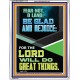 THE LORD WILL DO GREAT THINGS  Christian Paintings  GWAMAZEMENT11774  