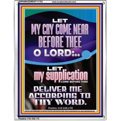 ABBA FATHER CONSIDER MY CRY AND SHEW ME YOUR TENDER MERCIES  Christian Quote Portrait  GWAMAZEMENT11783  "24x32"