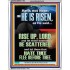CHRIST JESUS IS RISEN LET THINE ENEMIES BE SCATTERED  Christian Wall Art  GWAMAZEMENT11795  "24x32"