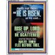CHRIST JESUS IS RISEN LET THINE ENEMIES BE SCATTERED  Christian Wall Art  GWAMAZEMENT11795  