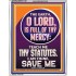 TEACH ME THY STATUES O LORD I AM THINE  Christian Quotes Portrait  GWAMAZEMENT11821  "24x32"