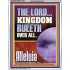 THE LORD KINGDOM RULETH OVER ALL  New Wall Décor  GWAMAZEMENT11853  "24x32"