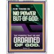 THERE IS NO POWER BUT OF GOD POWER THAT BE ARE ORDAINED OF GOD  Bible Verse Wall Art  GWAMAZEMENT11869  
