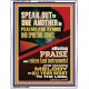 SPEAK TO ONE ANOTHER IN PSALMS AND HYMNS AND SPIRITUAL SONGS  Ultimate Inspirational Wall Art Picture  GWAMAZEMENT11881  