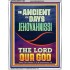 THE ANCIENT OF DAYS JEHOVAH NISSI THE LORD OUR GOD  Ultimate Inspirational Wall Art Picture  GWAMAZEMENT11908  "24x32"