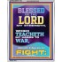 THE LORD MY STRENGTH WHICH TEACHETH MY HANDS TO WAR  Children Room  GWAMAZEMENT11933  "24x32"