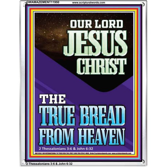 OUR LORD JESUS CHRIST THE TRUE BREAD FROM HEAVEN  Church Portrait  GWAMAZEMENT11950  