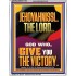 JEHOVAH NISSI THE LORD WHO GIVE YOU VICTORY  Bible Verses Art Prints  GWAMAZEMENT11970  "24x32"