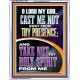 CAST ME NOT AWAY FROM THY PRESENCE O GOD  Encouraging Bible Verses Portrait  GWAMAZEMENT11991  