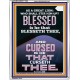 BLESSED IS HE THAT BLESSETH THEE  Encouraging Bible Verse Portrait  GWAMAZEMENT11994  