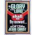 THE GLORY OF THE LORD SHALL BE THY REREWARD  Scripture Art Prints Portrait  GWAMAZEMENT12003  "24x32"
