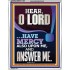 O LORD HAVE MERCY ALSO UPON ME AND ANSWER ME  Bible Verse Wall Art Portrait  GWAMAZEMENT12189  "24x32"