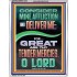 GREAT ARE THY TENDER MERCIES O LORD  Unique Scriptural Picture  GWAMAZEMENT12218  "24x32"