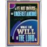 UNDERSTAND WHAT THE WILL OF THE LORD IS  Sanctuary Wall Picture Portrait  GWAMAZEMENT12228  "24x32"