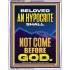 AN HYPOCRITE SHALL NOT COME BEFORE GOD  Eternal Power Portrait  GWAMAZEMENT12234  "24x32"