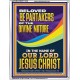 BE PARTAKERS OF THE DIVINE NATURE IN THE NAME OF OUR LORD JESUS CHRIST  Contemporary Christian Wall Art  GWAMAZEMENT12236  