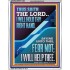 I WILL HOLD THY RIGHT HAND FEAR NOT I WILL HELP THEE  Christian Quote Portrait  GWAMAZEMENT12268  "24x32"