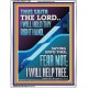 I WILL HOLD THY RIGHT HAND FEAR NOT I WILL HELP THEE  Christian Quote Portrait  GWAMAZEMENT12268  