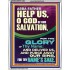 ABBA FATHER HELP US O GOD OF OUR SALVATION  Christian Wall Art  GWAMAZEMENT12280  "24x32"