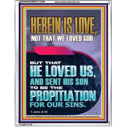 THE PROPITIATION FOR OUR SINS  Art & Wall Décor  GWAMAZEMENT12298  "24x32"